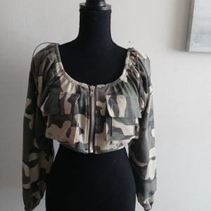 Cropped Fashion Nova Jacket